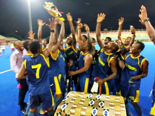 Players of Exchequers on cloud nine after defeating GRA Men to become the 2022 Gala lords
